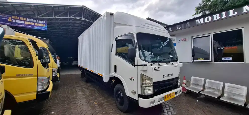 Isuzu Elf NMR 81 Long E4 150PS 6R + Box Besi Jumbo - 2022 - siap pakai