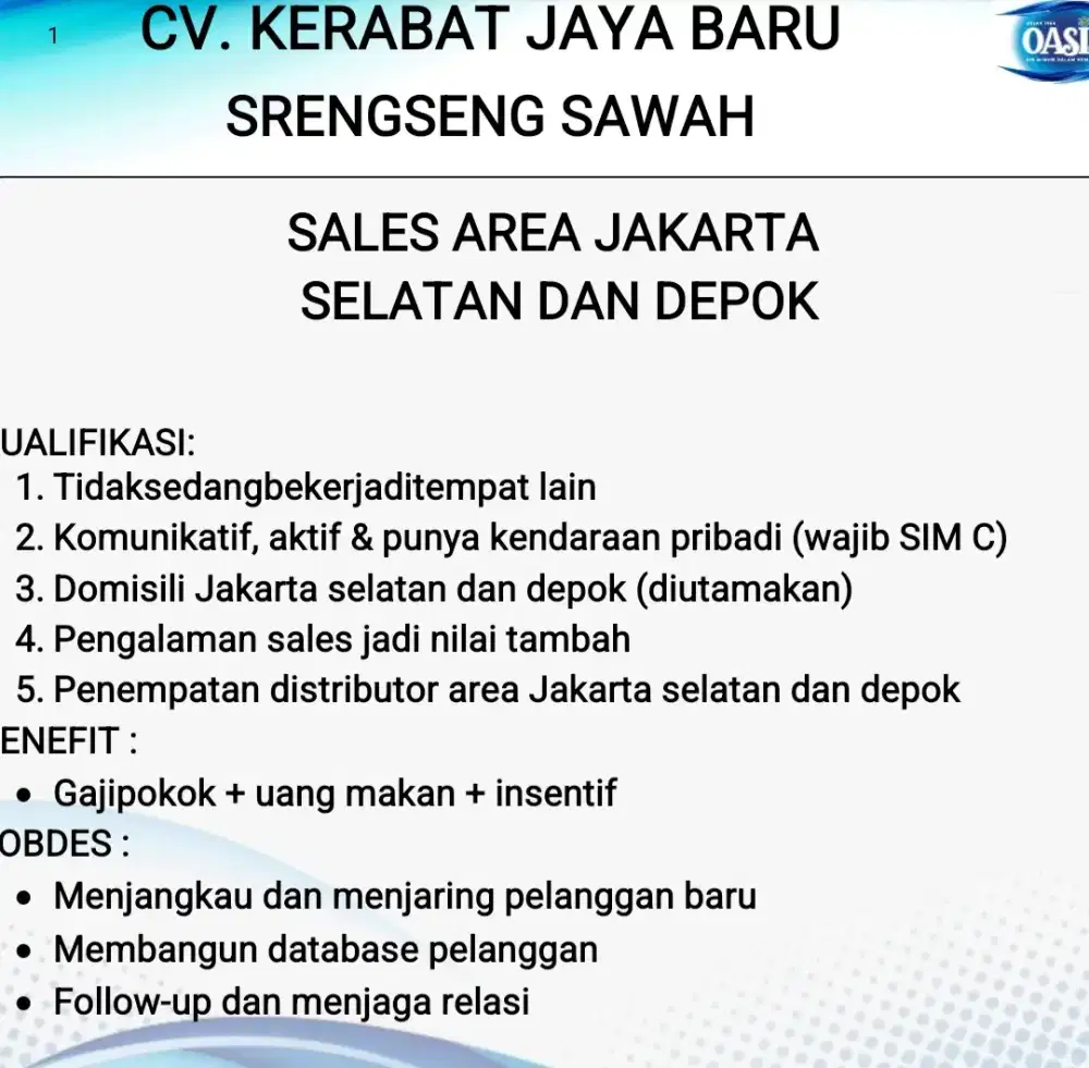 OVER MEMBER PARKIR MOBIL