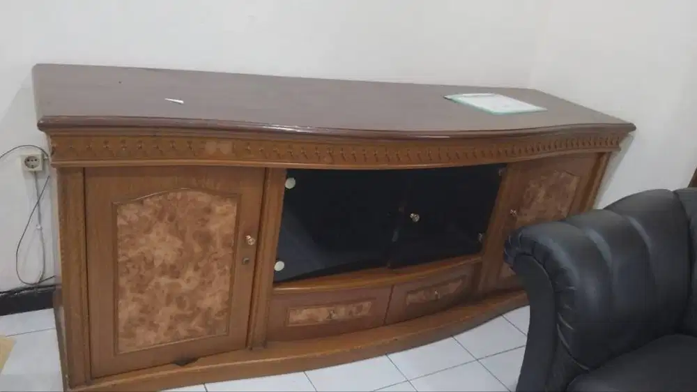 Brown Cabinet TV