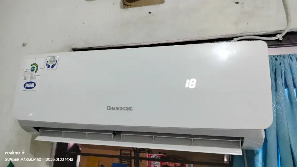 Ac Changhong 1/2pk R410a ori