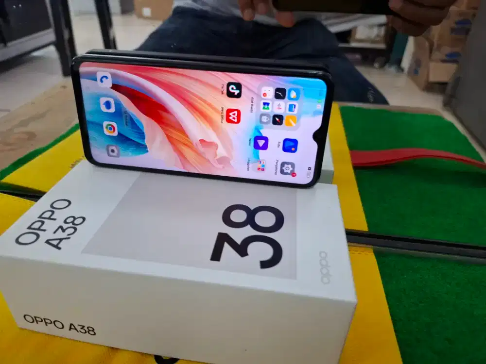 OPPO A38 RAM 4/128 GB lengkap normal no minus