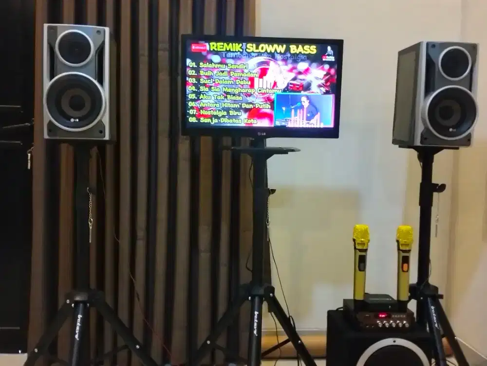 PAKET KARAOKE 1 SET LENGKAP TINGGAL NYANYI ...