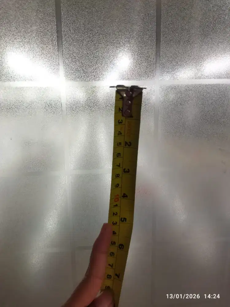 Stiker sandblast motif kotak sticker kaca film buram es persegi