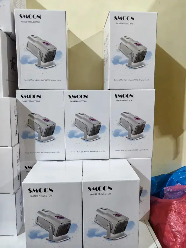Smart Proyektor Smoon 320 / Proyektor Portable/ Mini Proyektor