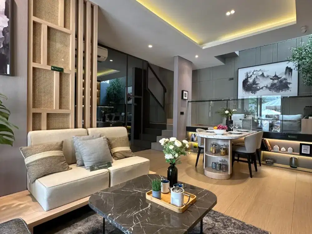 Turun Harga! Rumah Cantik 2 Lantai Luas 66 Lebar 6 Dekat AEON Mall BSD di Terravia BSD City