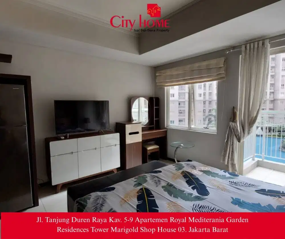 Disewakan Apartment Royal Mediterania Garden - Nyaman & Siap Huni