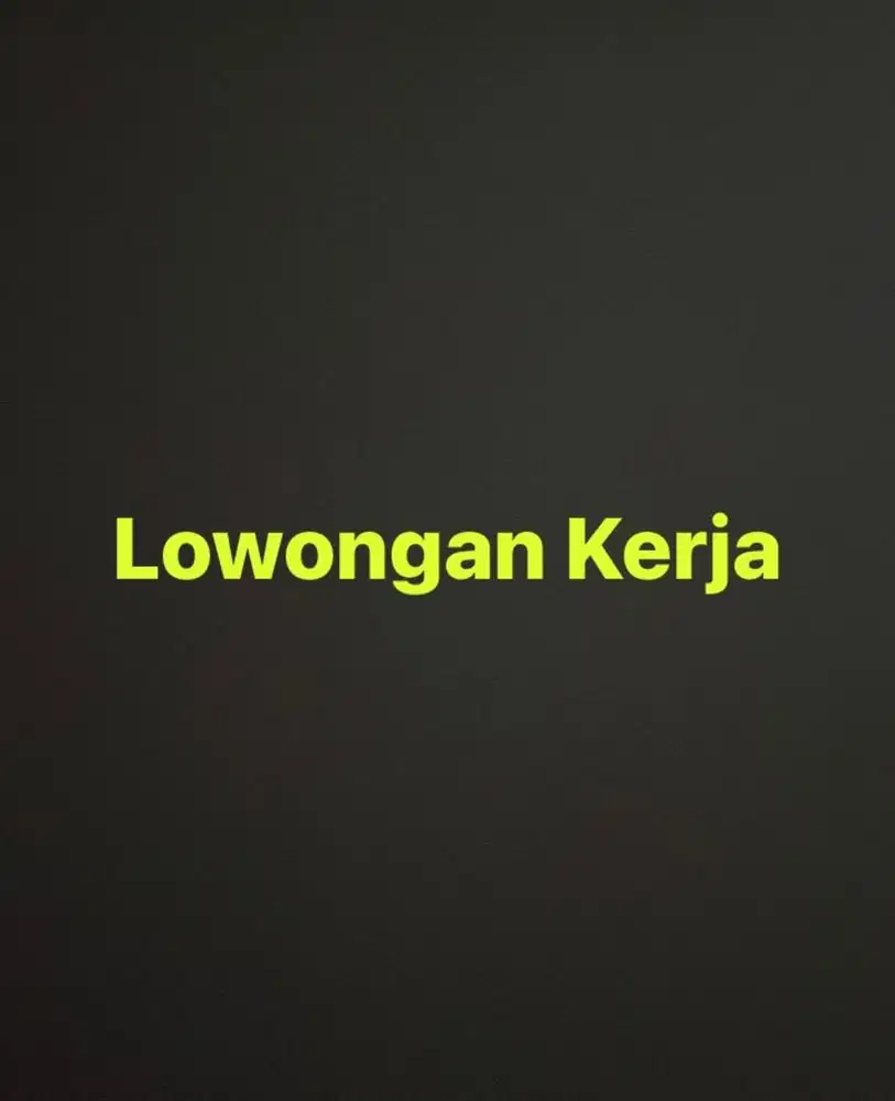 Lowongan Kerja Jualan Nasi Bebek