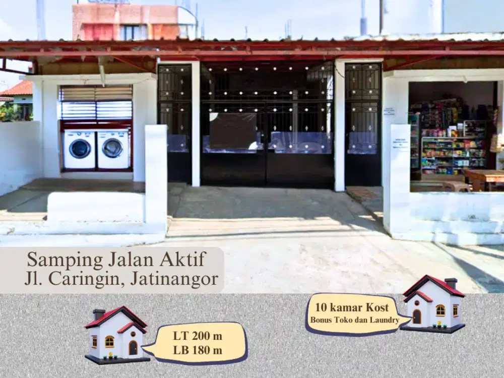 DIJUAL CEPAT KOSAN STRATEGIS JATINANGOR