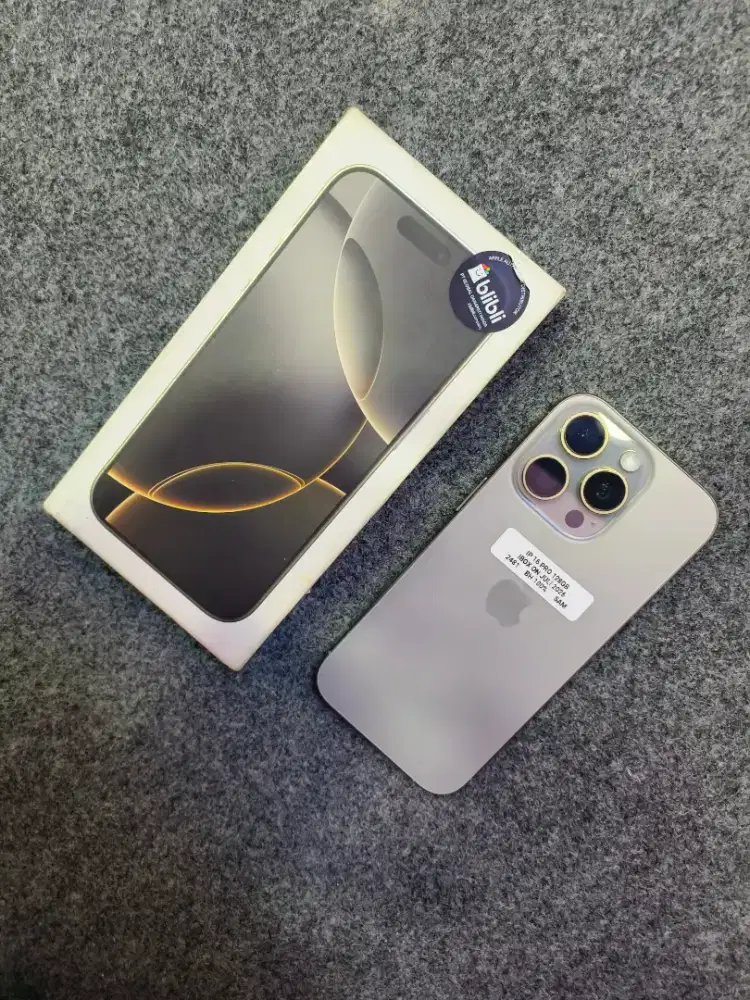 iPhone 16 Pro 128gb seken resmi