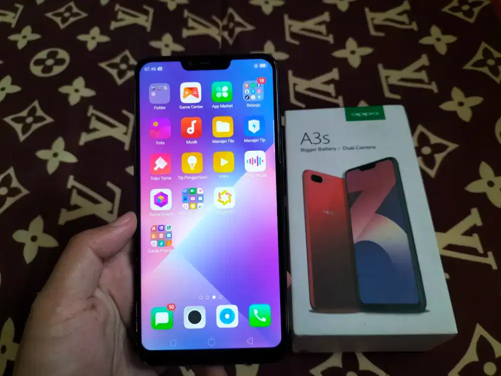 Jual OPPO A3S RAM 6GB / 128GB 4G LTE Duos 6,2in Face iD, BU