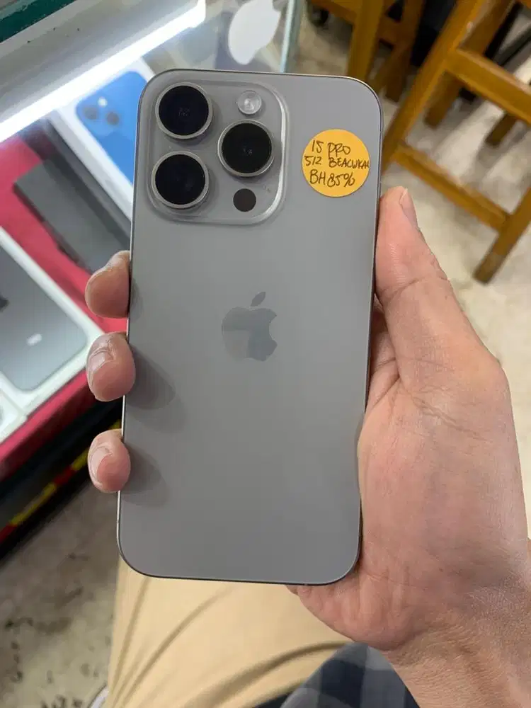 Iphone 15 Pro 512GB Ex Inter Beacukai (Full Original) Mullus