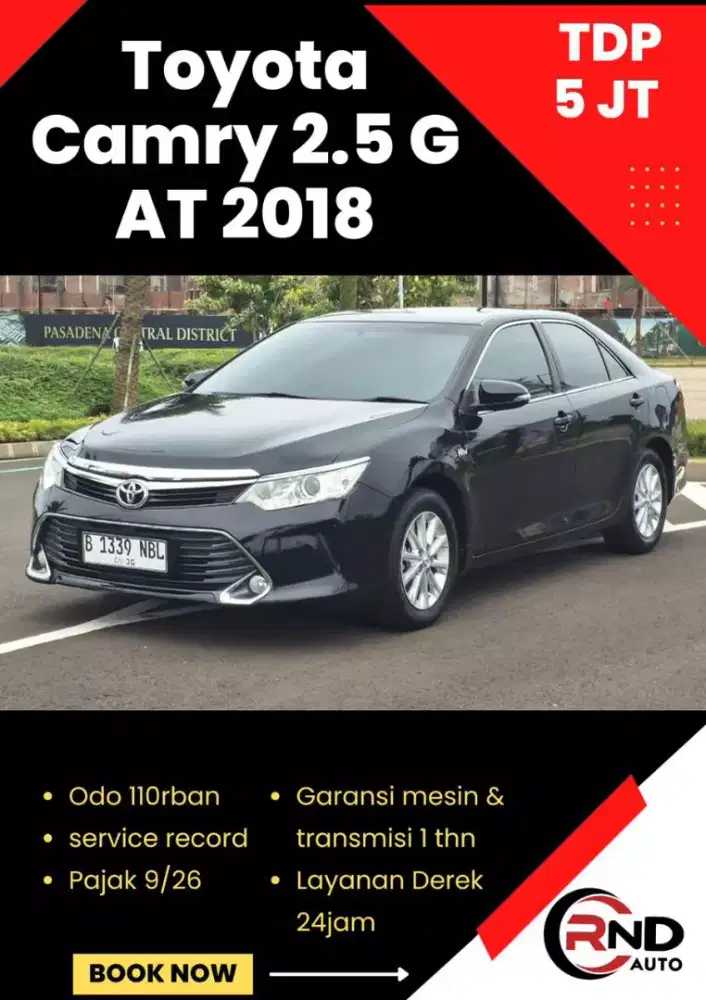 Toyota Camry 2.5 G at 2018
