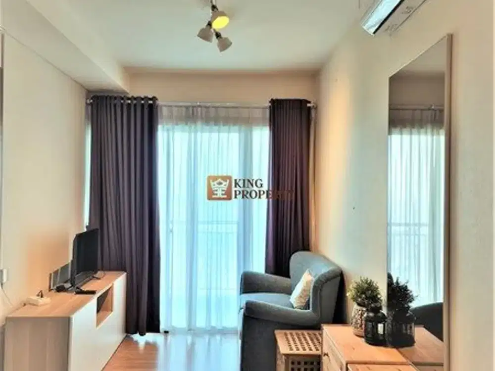 Rebutan! Limited Stock Unit 1Br 44M² Full Furnished Interior Modern Kondominium Green Bay Pluit Greenbay