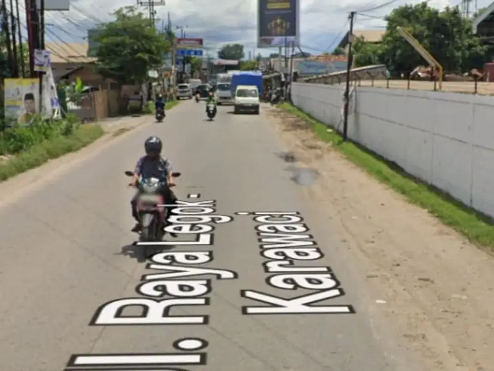 Dijual tanah jl.raya Legok