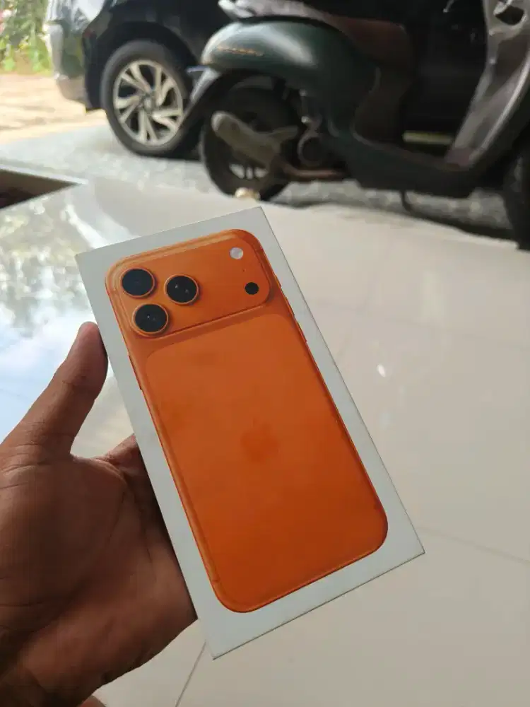 New iPhone 17 pro max 256 garansi resmi 1 tahun ibox