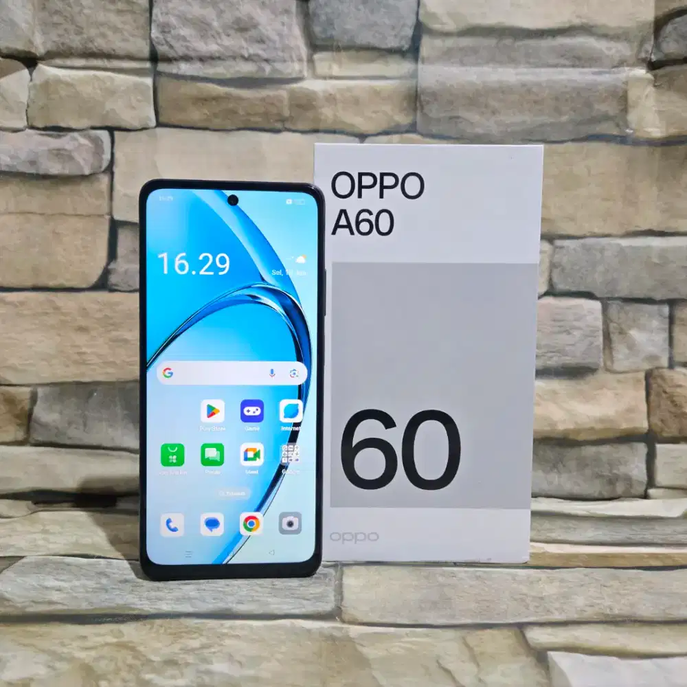 Oppo A60 4G 8/256 Black Kelengkapan Hp dan Dos aja,segel mulus 98%