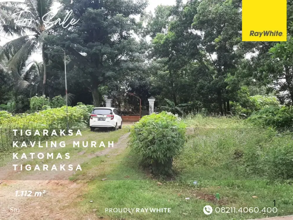 Kavling- Katomas - Tigaraksa - Tangerang