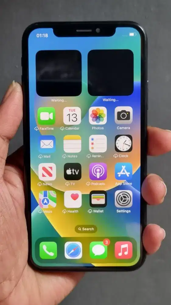 Iphone x 64gb hp charger