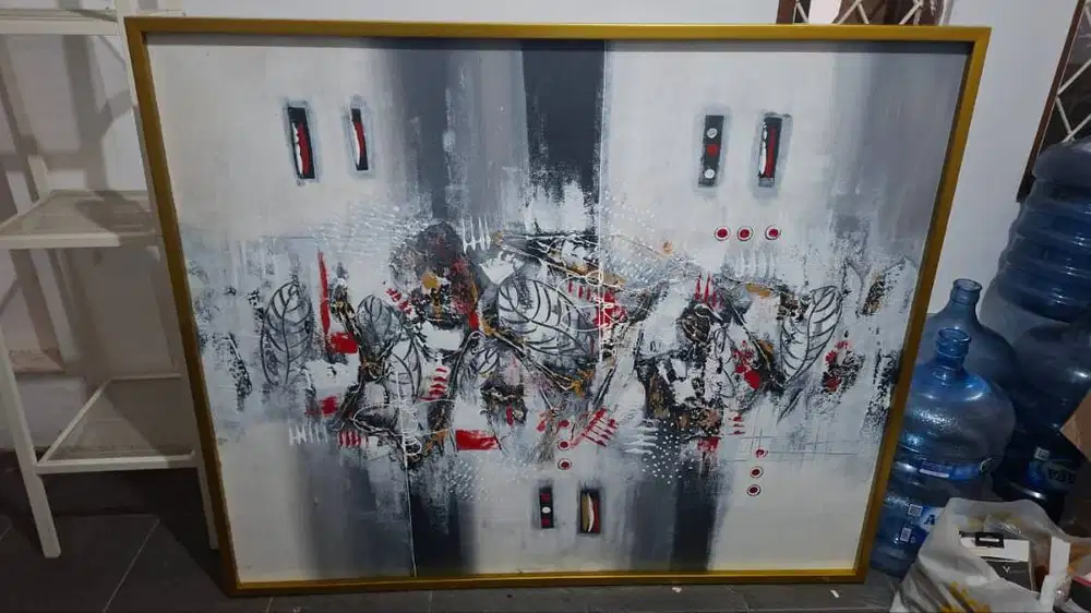 Jual Murah Lukisan Kanvas Bali Ukuran 200x100 cm