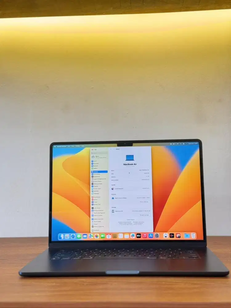 Macbook Air 15-inch/24GB/500GB/Midnight/A3114