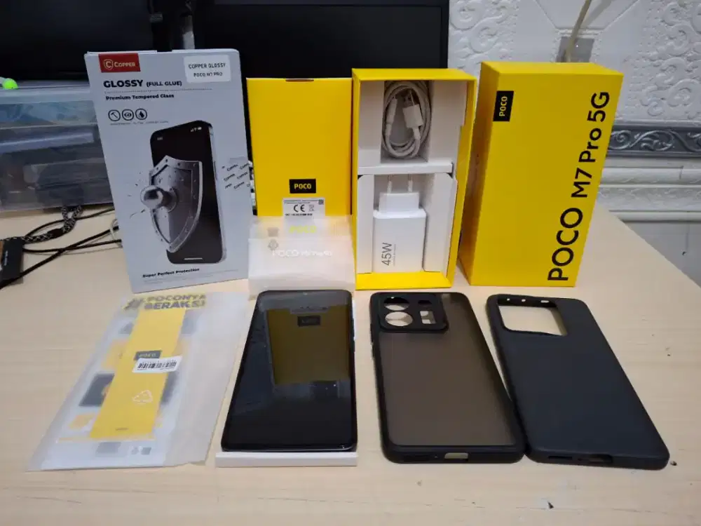 Xiaomi poco M7 Pro Black 8/256 bekas