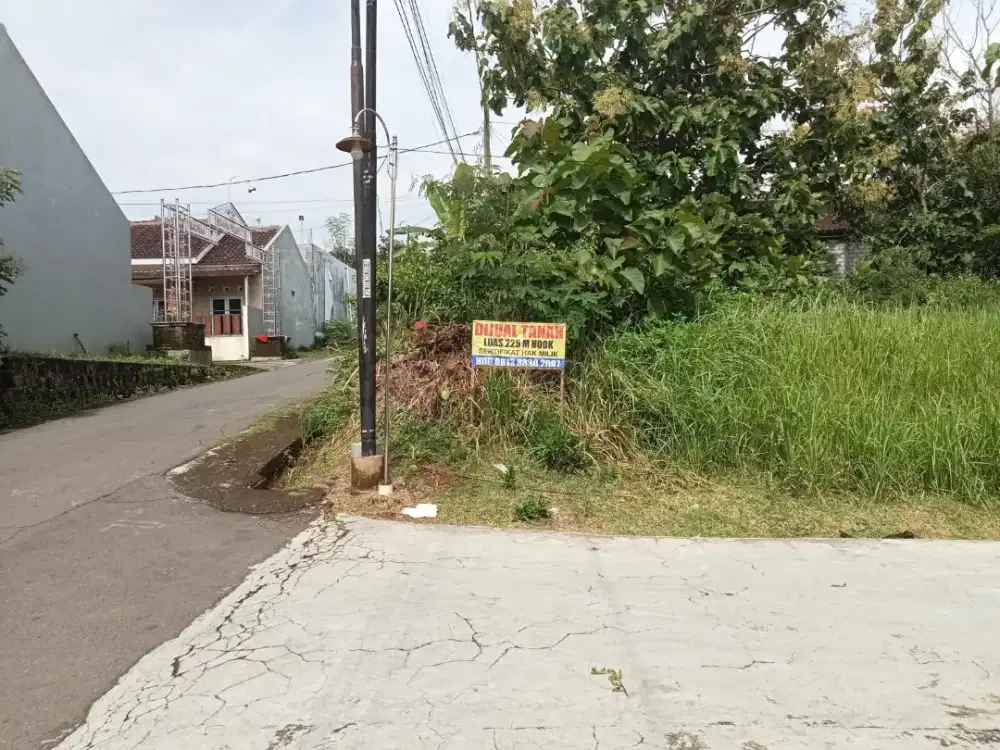 Tanah pekarangan hook 225 badran rejo metuk boyolali