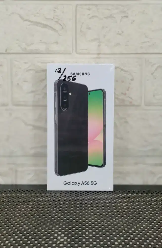 BARU..SAMSUNG A56 5G RAM 12+12/256 SEGEL/GARANSI RESMI.
