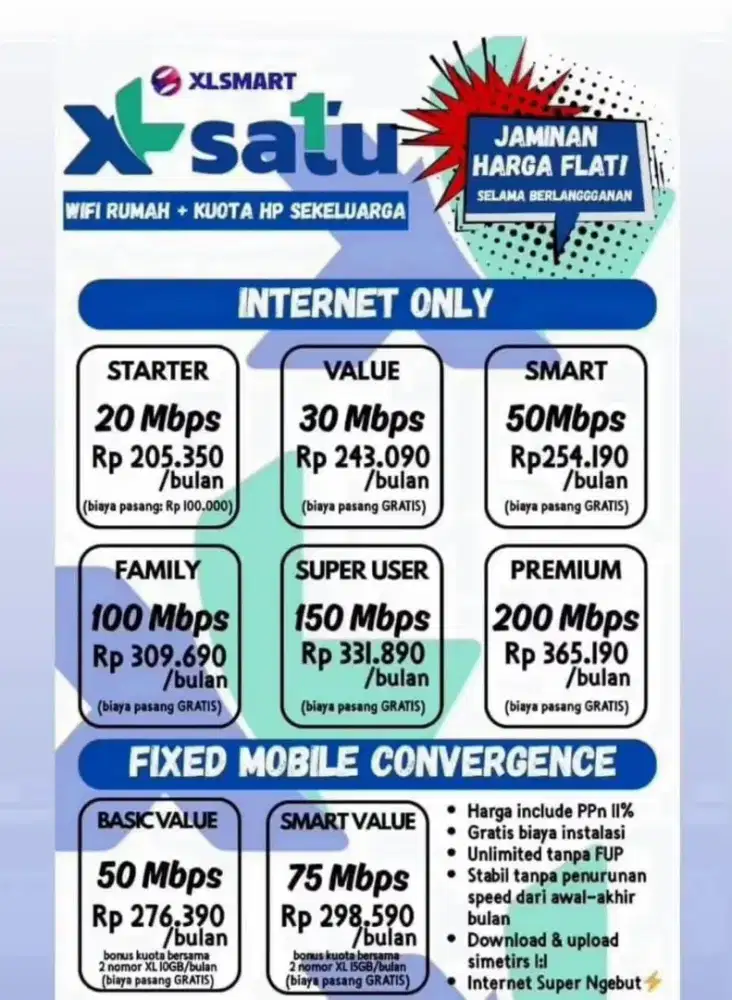 Gebyar Awal Tahun Wi-Fi Rumah Murah Meriah
