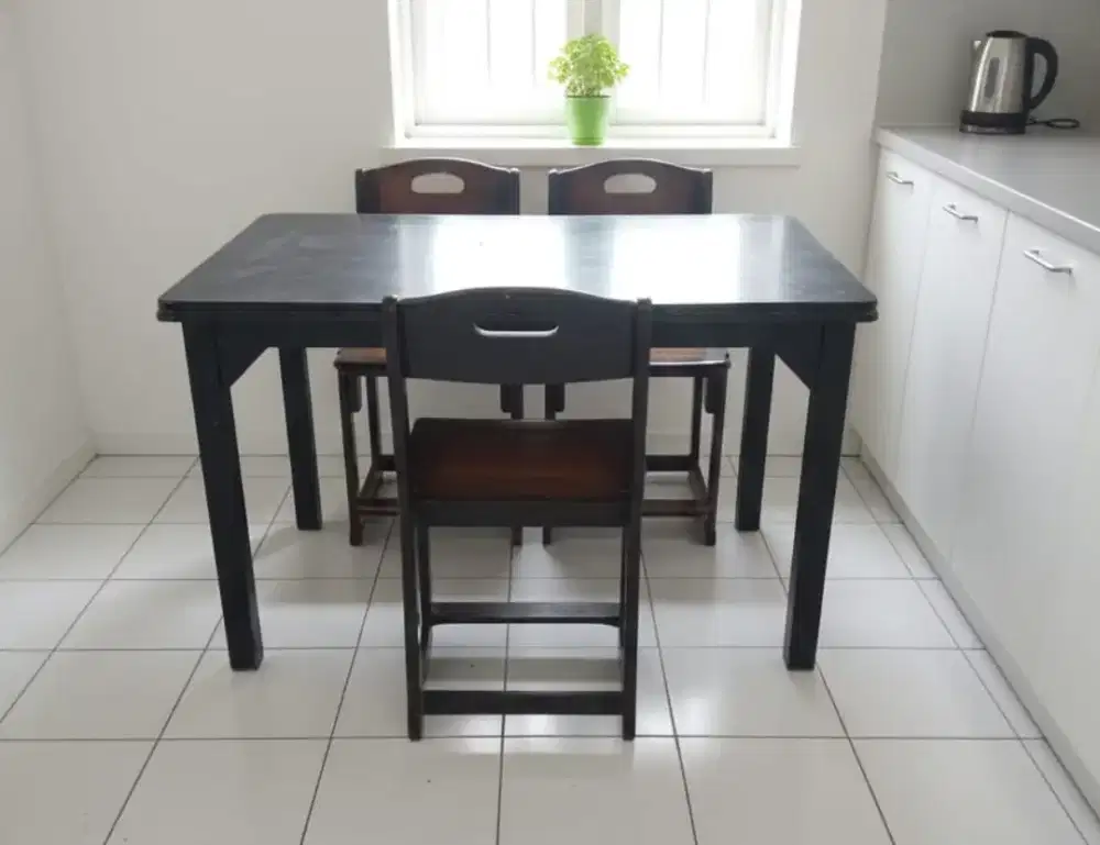 JUAL MEJA MAKAN SET 3 KURSI