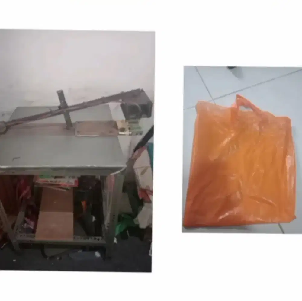 Mesin pemanas pasang tali plastik