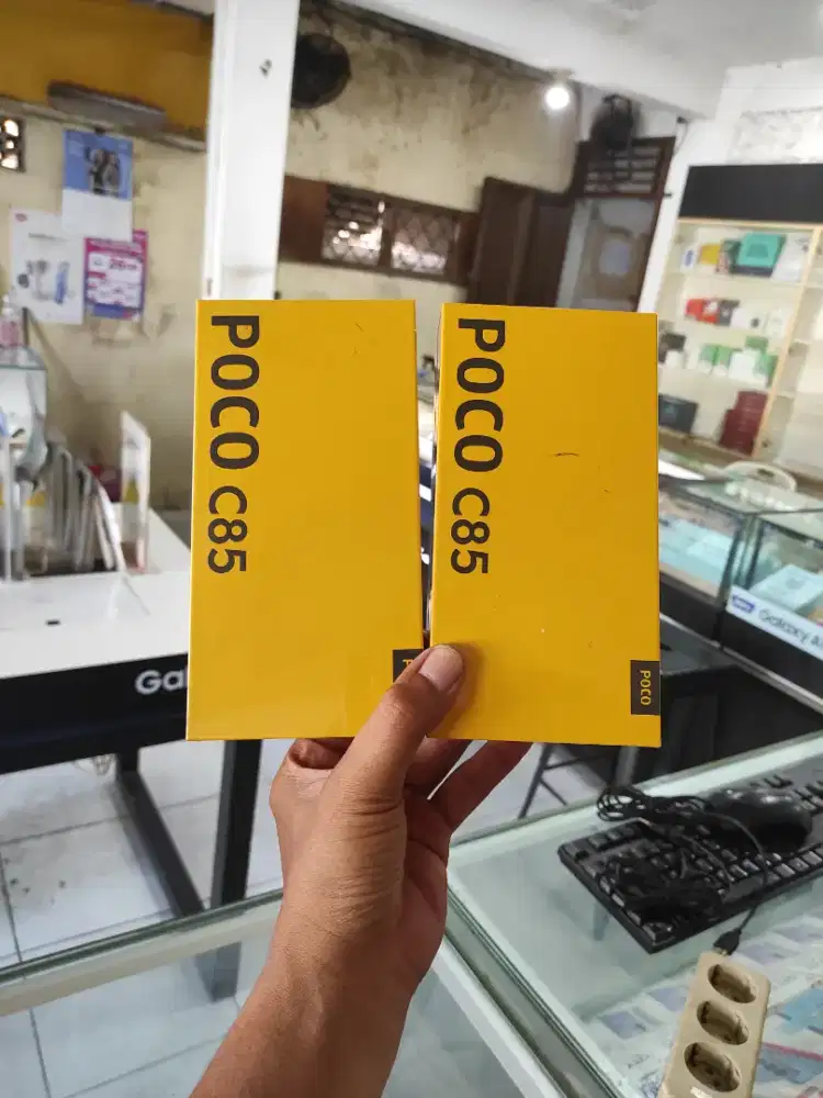 Berminat silahkan WA Poco C85 NFC 8+8/256 Garansi resmi 15bln
