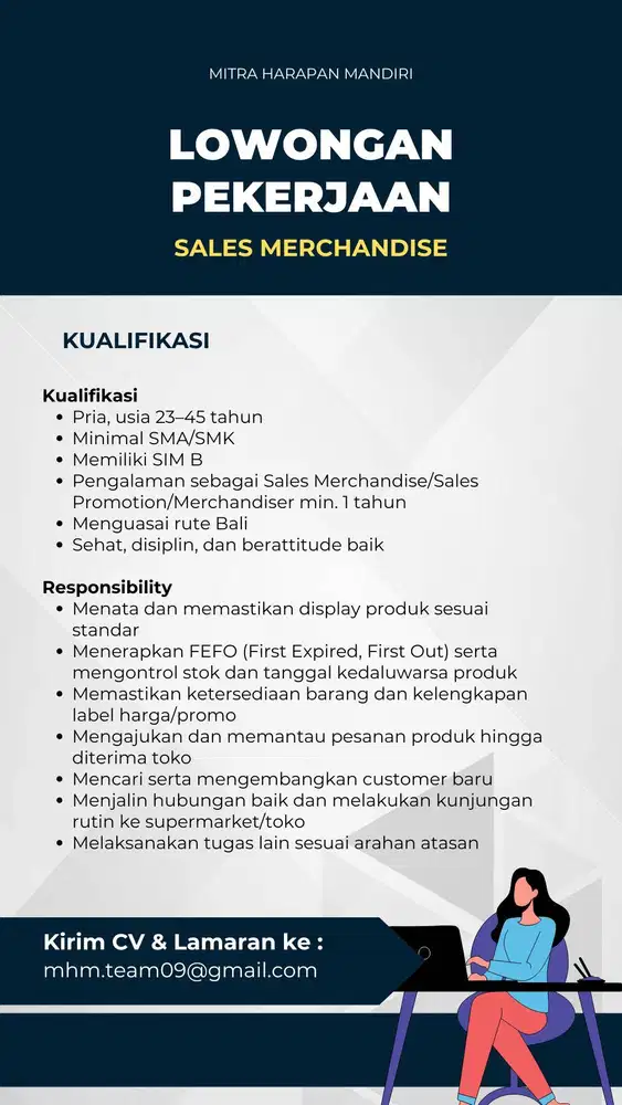 Sales Merchandise