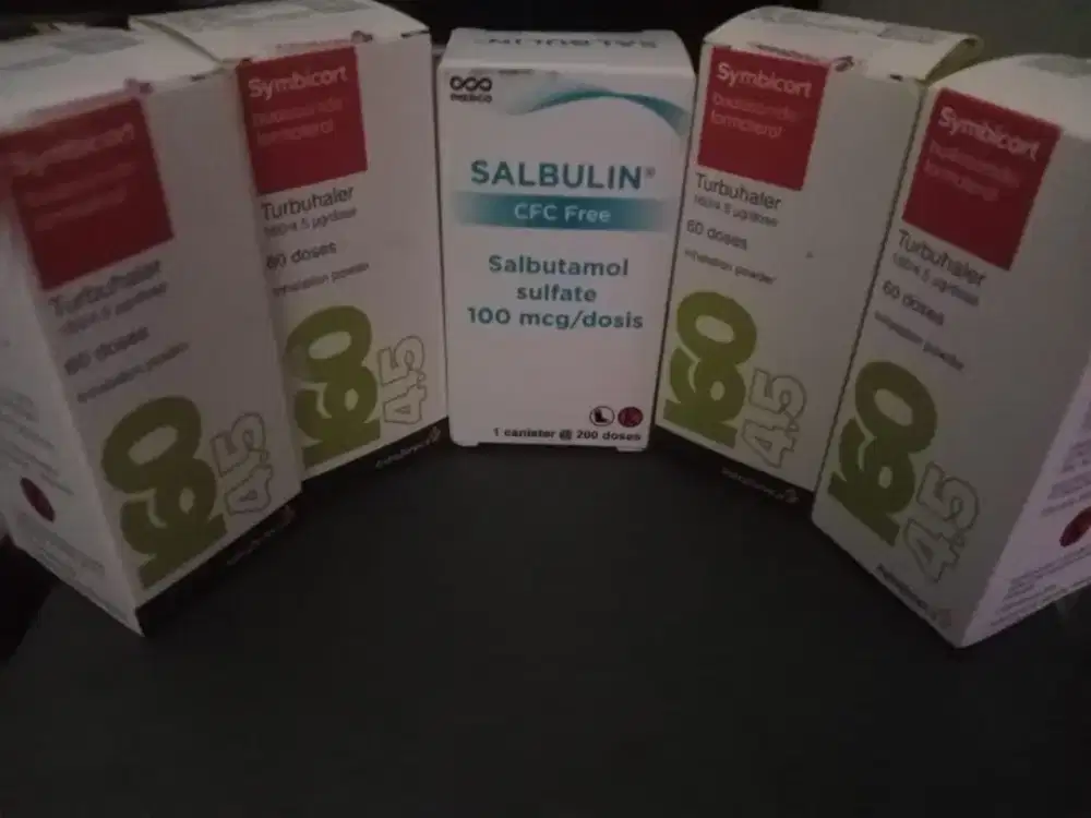 Symbicort Turbuhaller Astra Zaneca Salbulin Siap Pakai