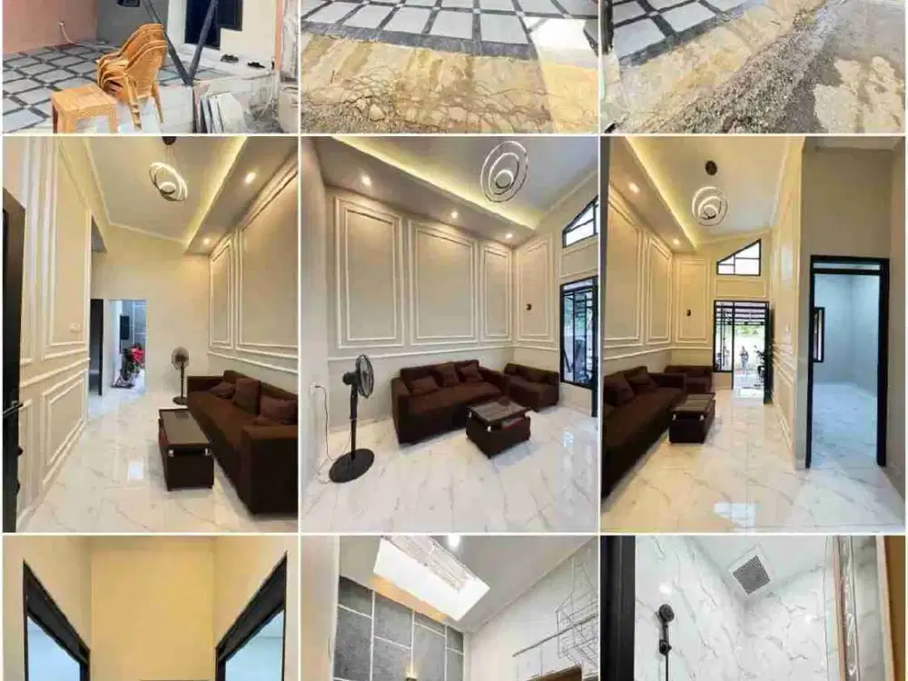 Dijual Rumah Baru Akses Mobil (dekat stasiun banget)