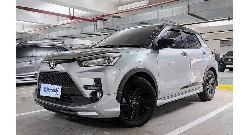 TDP 9,JT Toyota Raize 1.0 T GR SPORT Two Tone Bensin-AT Silver 2021
