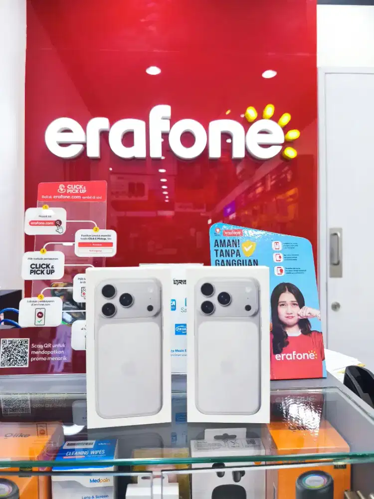 iPhone 17 Pro 256Gb silver barang baru garansi resmi