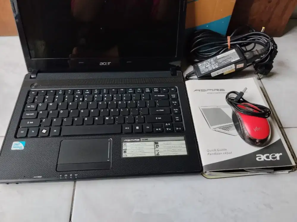 Laptop aspire 47382