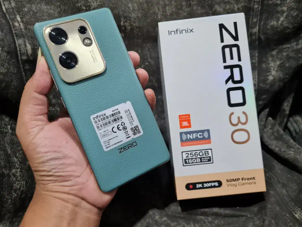 Infinix Zero 30 ram 8/256gb mulus fullset original