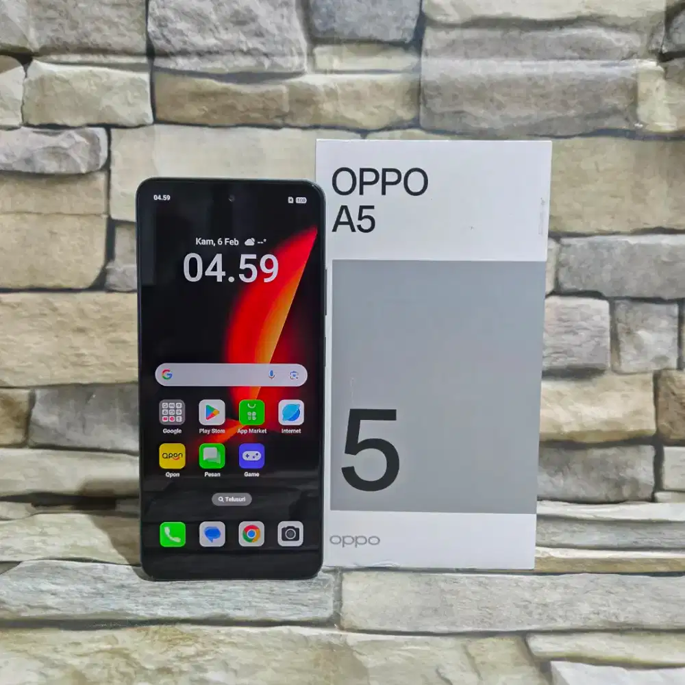 Oppo A5 4G 8/128 Green Kelengkapan Hp dan Dos aja,segel mulus 98%