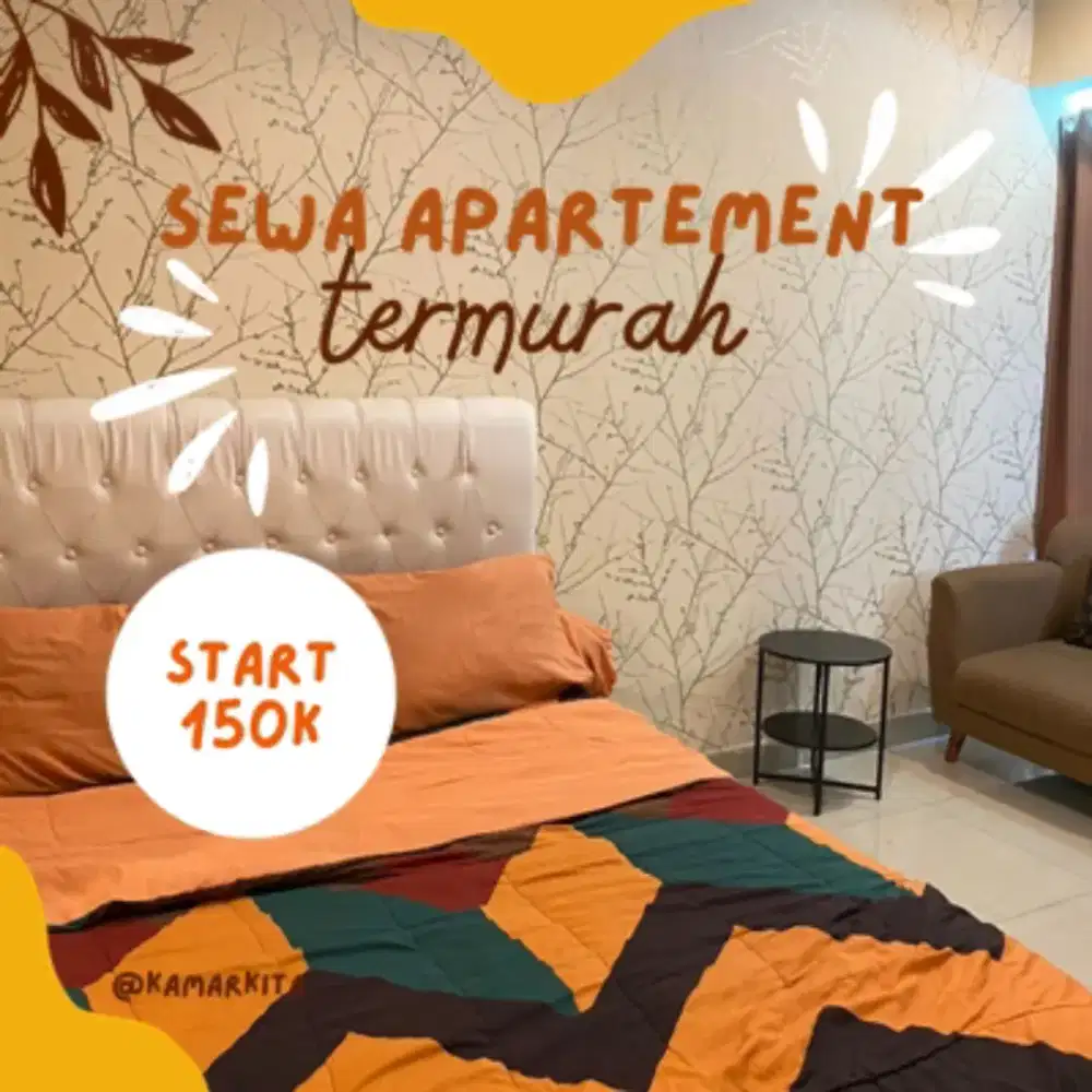 Sewa apartemen Harian/Transit Jakarta Timur BASSURA CITY Termurah