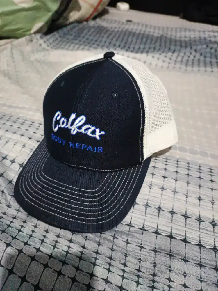 Topi Trucker Richardson Unisex Pria wanita