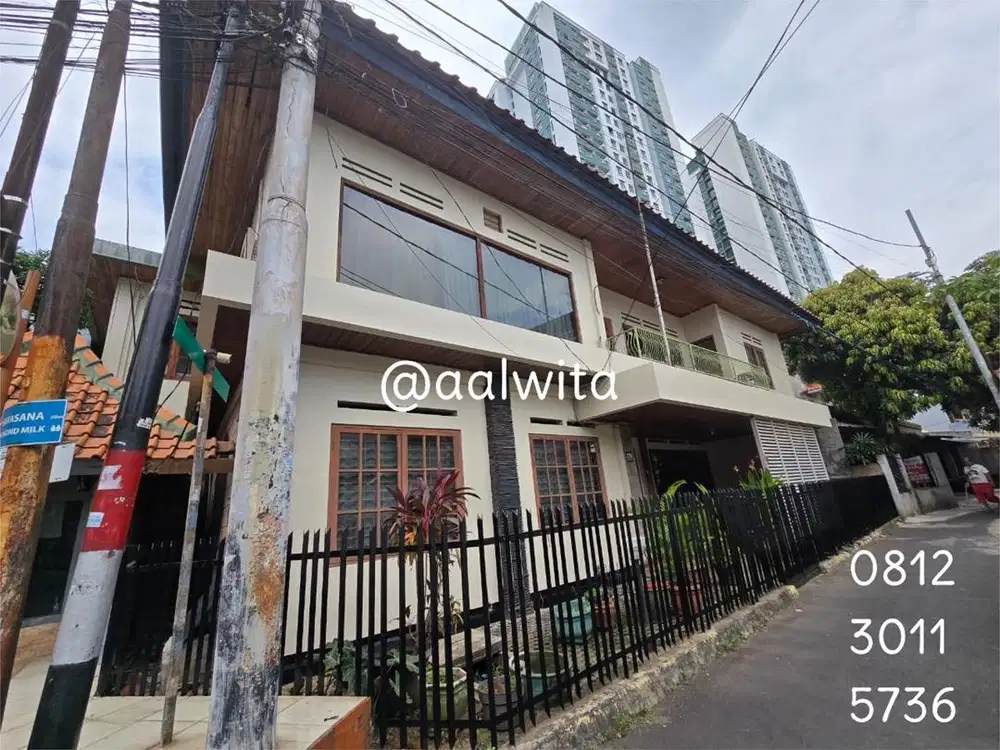 Rumah Langsung Pemilik, di Salemba Jakarta Pusat