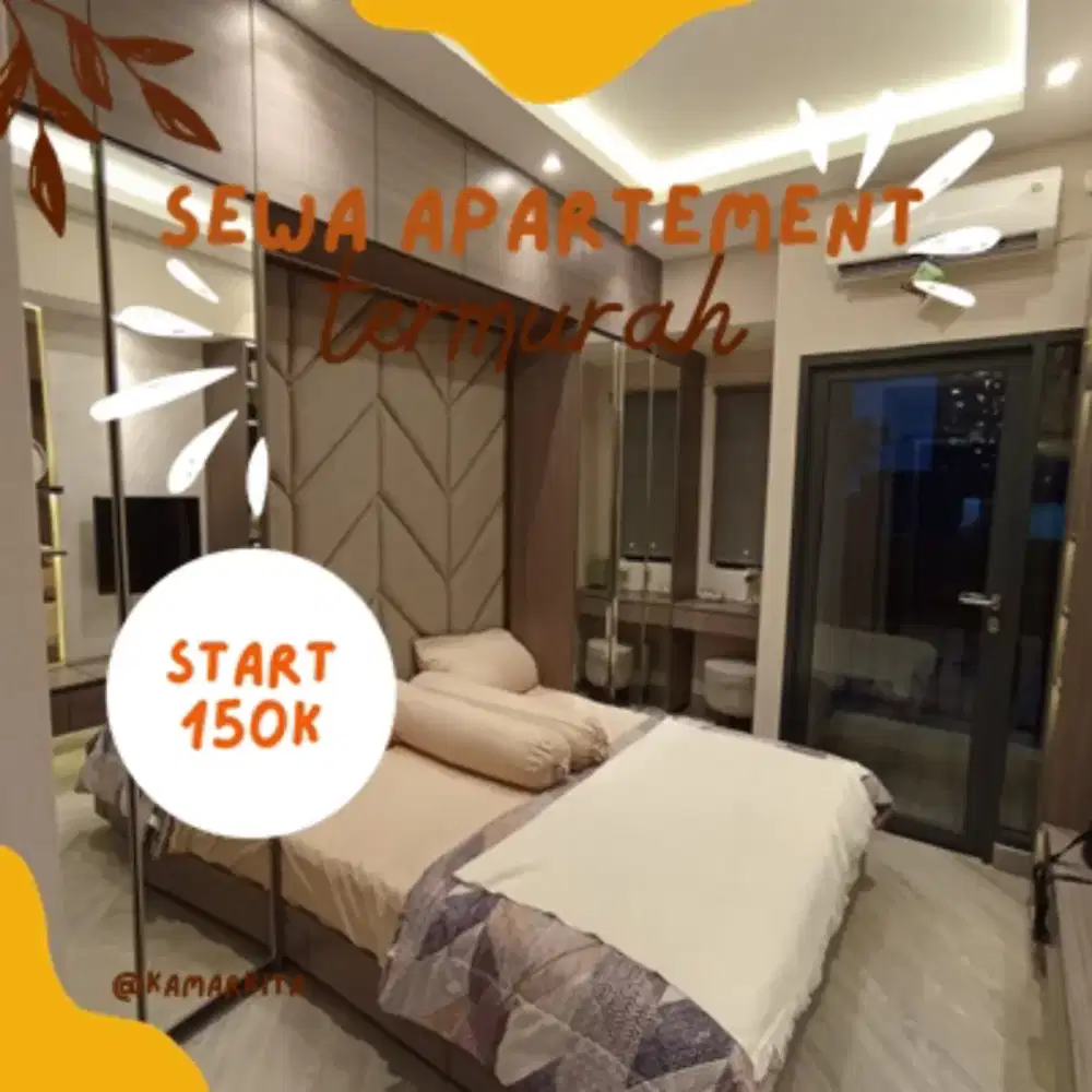 Sewa apartemen BASSURA CITY Jakarta Timur Harian/Transit Termurah