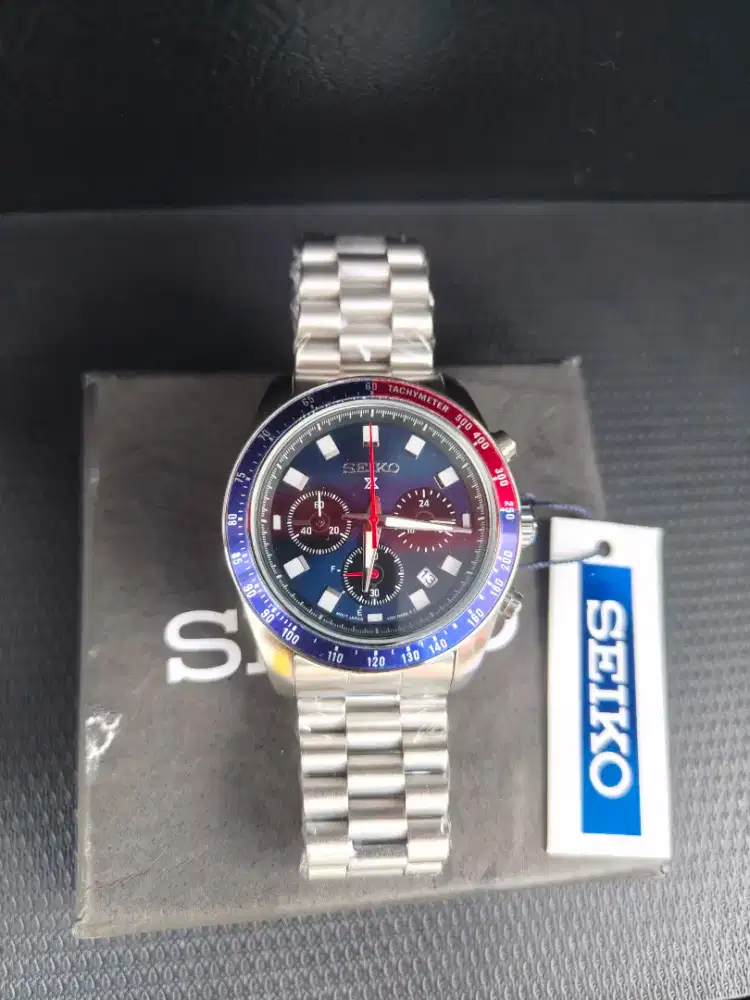 Jam Tangan Seiko Prospex Speedtimer Solar Chronograph Pepsi