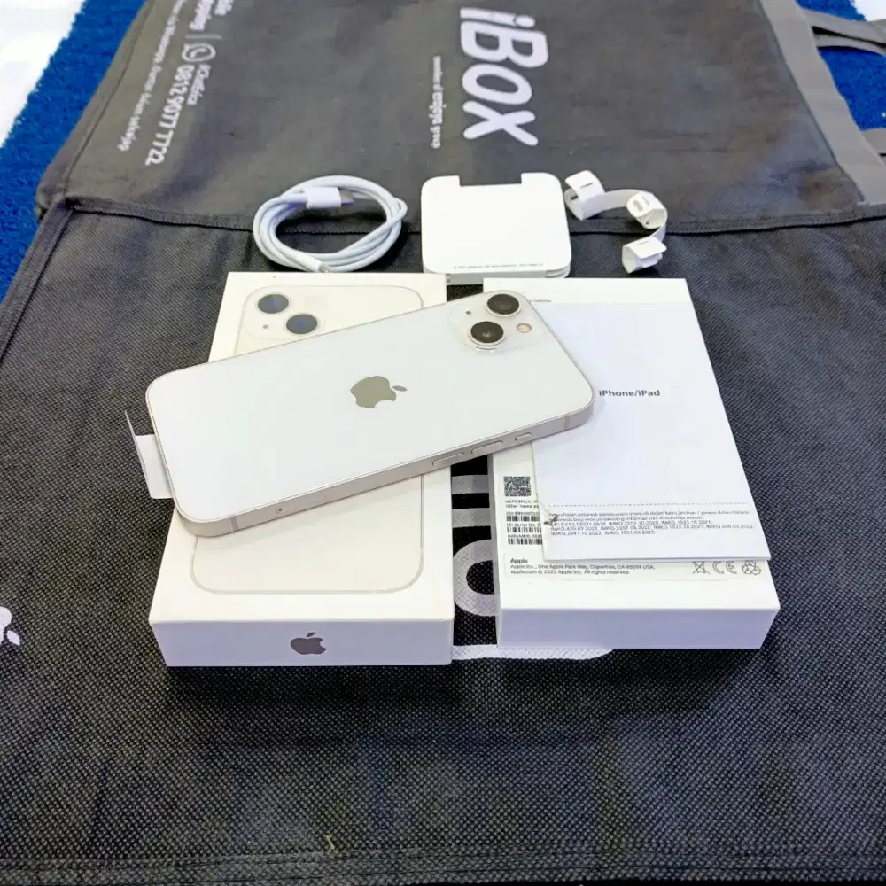 Iphone 13 128gb 99% Muluss like new Ex Grs resmi iBox