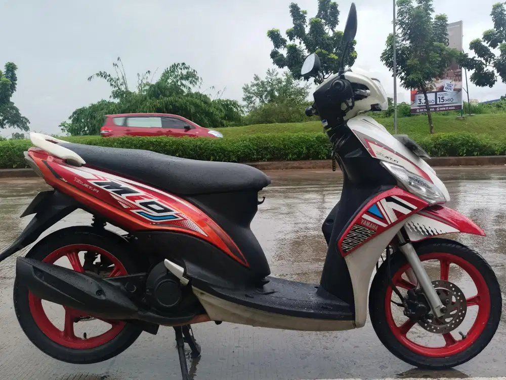 Yamaha Mio j fi 2014 stater tokcer halus mulus terawat