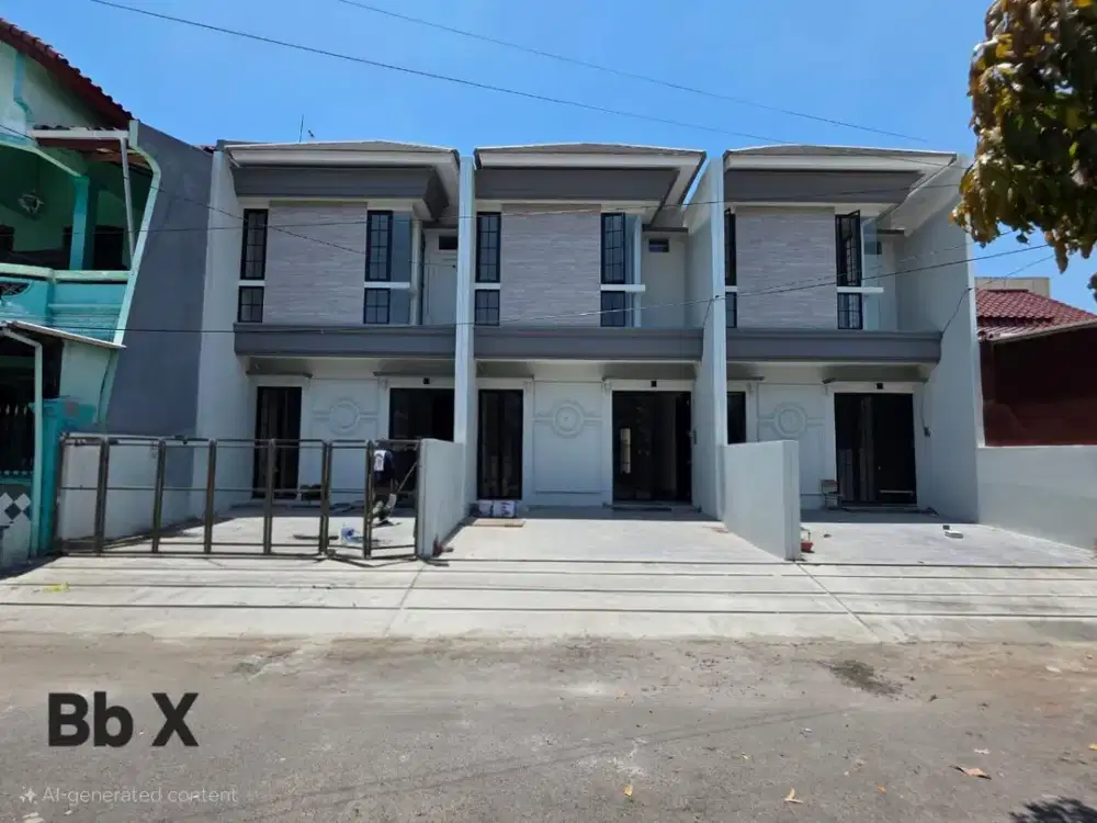 Jual rumah Baruk barat new Gress dkt MERR,Rungkut