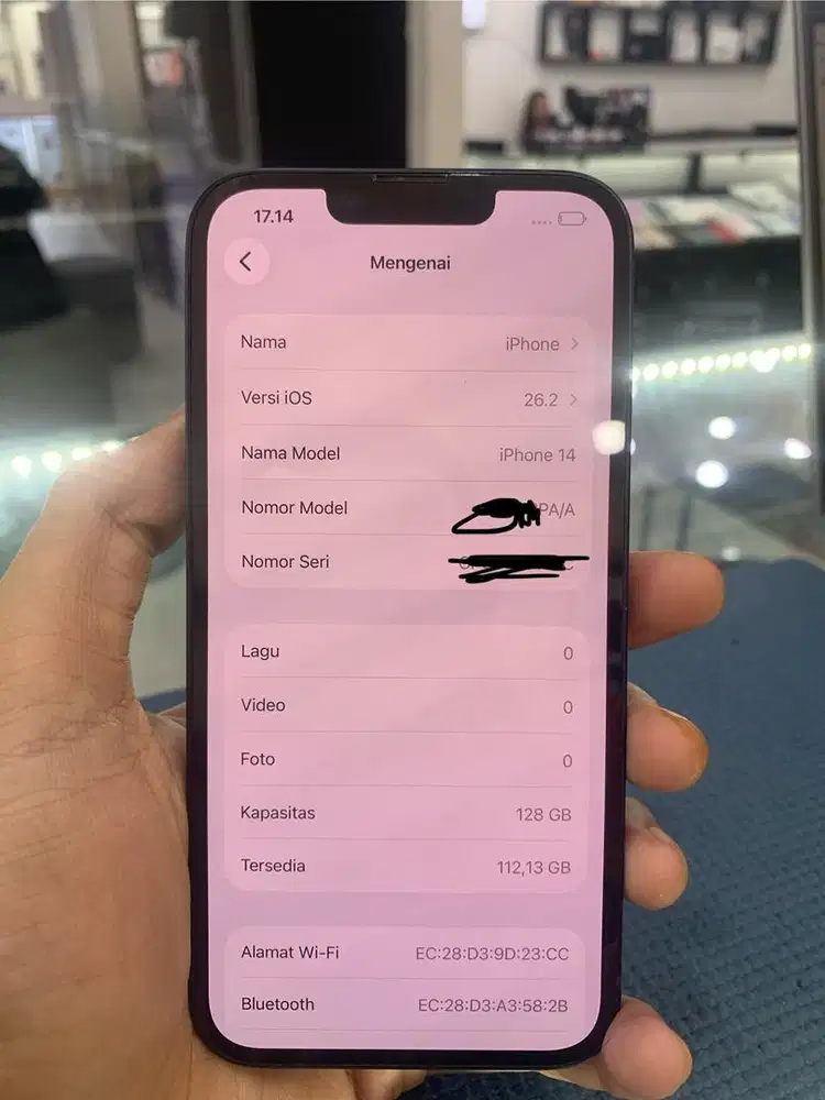 Iphone 14 128 Resmi Ibox BH90