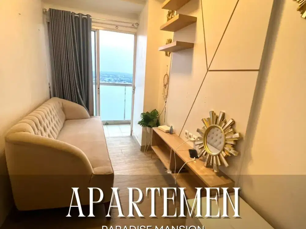 DIJUAL MURAH APARTEMEN PARADISE MANSION 3BR SEMI FURNISHED JAKARTA BARAT