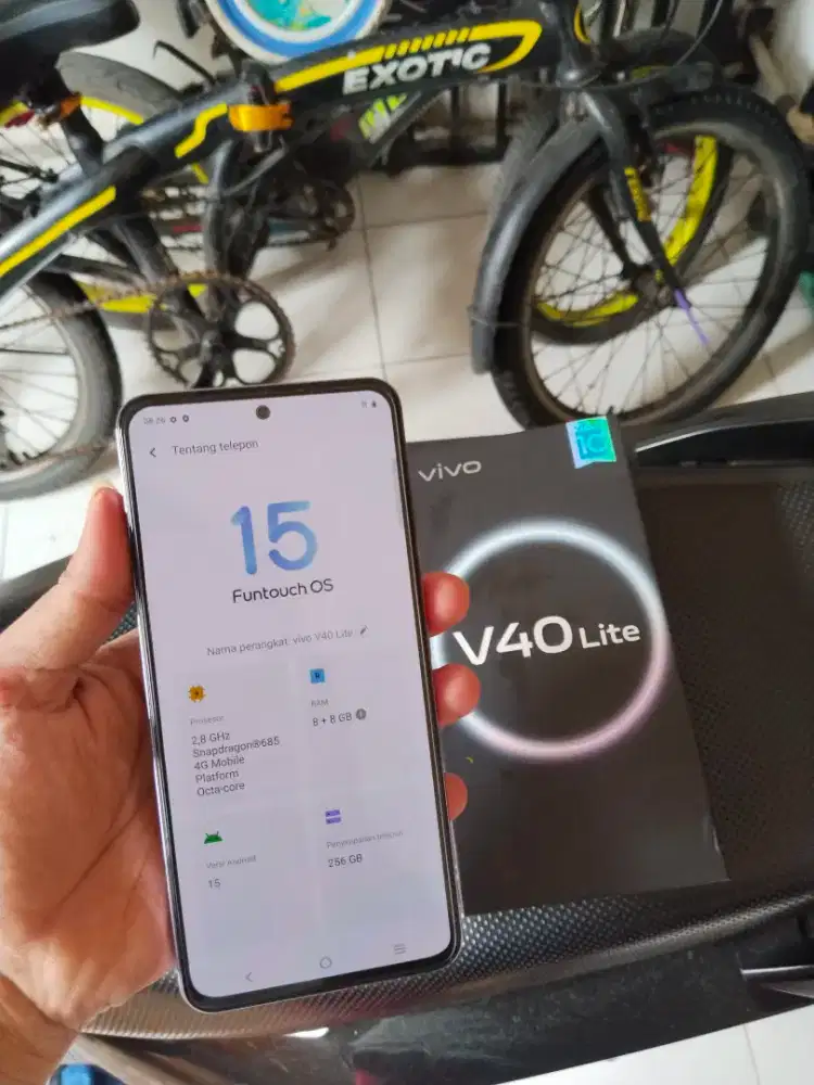 Vivo V40 lite 8+8/256 fullset